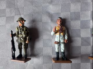 Lotto 10 Soldatini in Piombo DEL PRADO (Anni 2000)