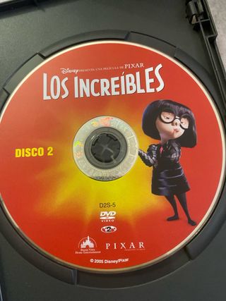 DVD Los Increíbles Ed. Especial Disney Pixar