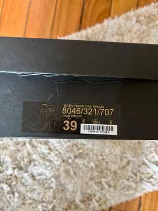 Botines Massimo Dutti Piel Marrón