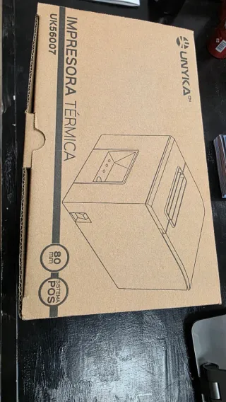 Impresora Térmica UNYKAch POS80 Negra