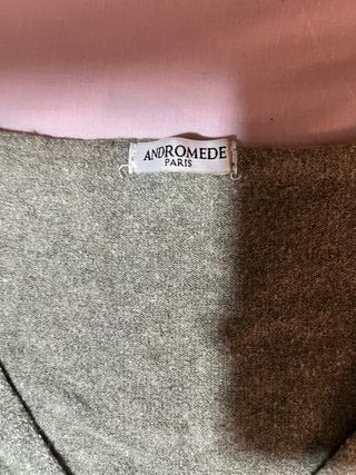 Jersey Gris Estrellas Brillo Talla M