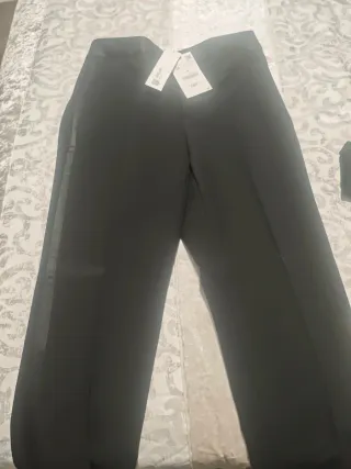 Traje negro Zara Talla M