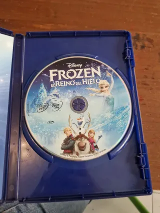 DVD Disney Frozen: El Reino del Hielo (Español)