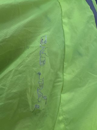 Cortavientos Ciclismo Amarillo Neón talla L