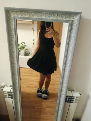 Vestido negro El Corte Inglés event collection