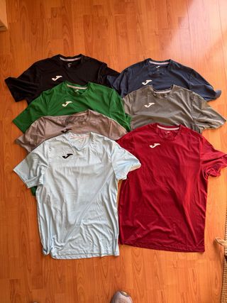 Pack 6 Camisetas JOMA