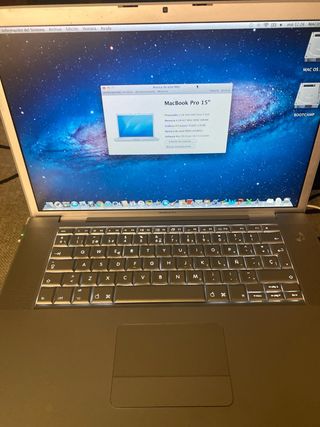 MacBook Pro 15 Intel Core 2 Duo FUNCIONA PERFECTO