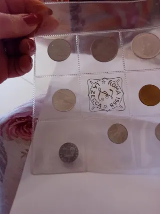 Album Monete con Zecca Roma 1968