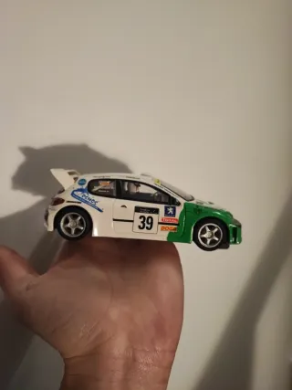 Coche Scalextric Peugeot 206 WRC