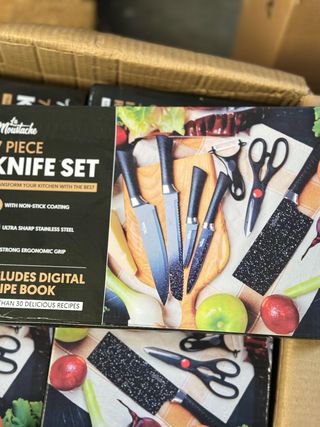 Set de Cuchillos Chef, Pan, Utilitario y más