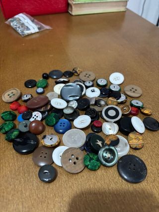 Lote botones vintage años 50/60