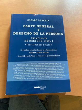Manual derecho civil 1 parte general