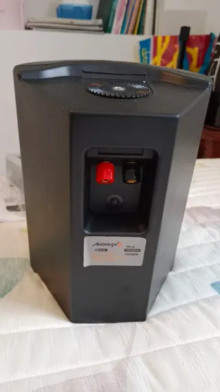 Audibax PR-52 Negro 2 x 100W Altavoces Pareja