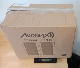 Audibax PR-52 Negro 2 x 100W Altavoces Pareja