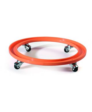 Soporte para bombona con ruedas