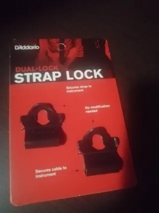 D'Addario Strap Lock Dual-Lock