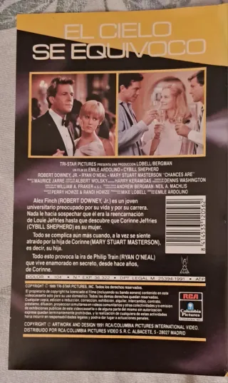 VHS El cielo se equivocó