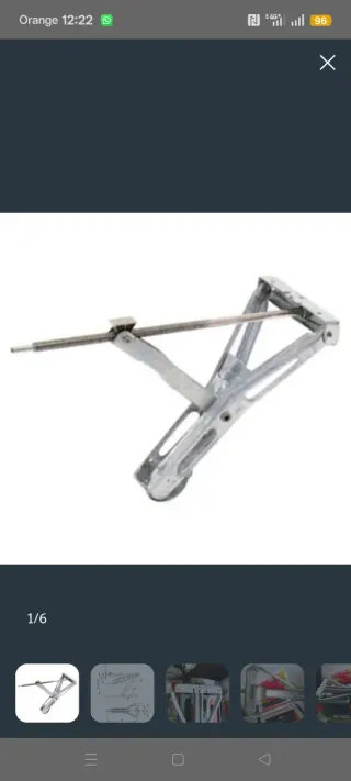 Pata estabilizadora Alko