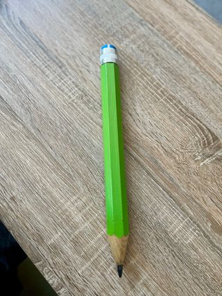 Lápiz gigante verde