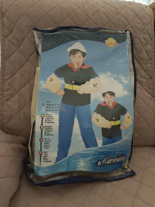 Disfraz Popeye infantil talla 4-6