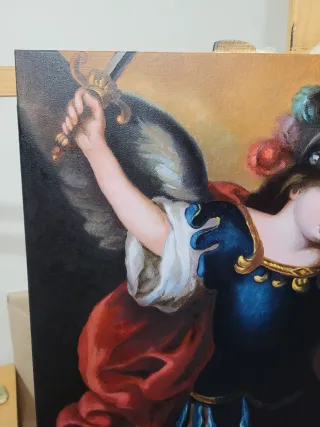 ÓLEO SAN MIGUEL ARCÁNGEL