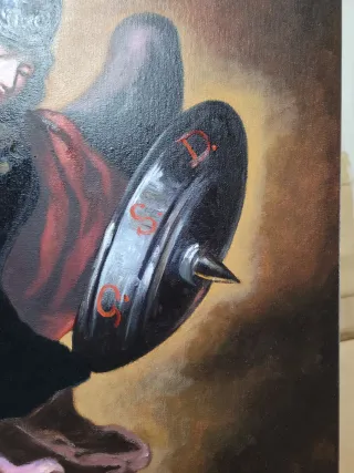 ÓLEO SAN MIGUEL ARCÁNGEL