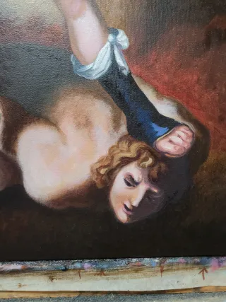 ÓLEO SAN MIGUEL ARCÁNGEL