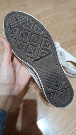 Converse All Star Bajas Blancas