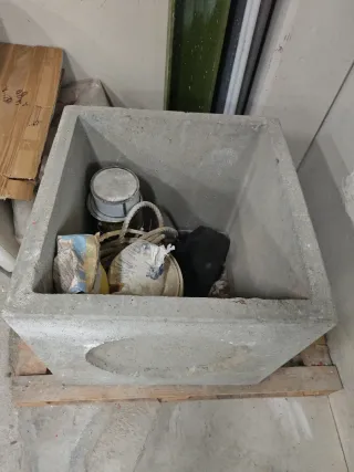 Arqueta hormigón 80x80x80