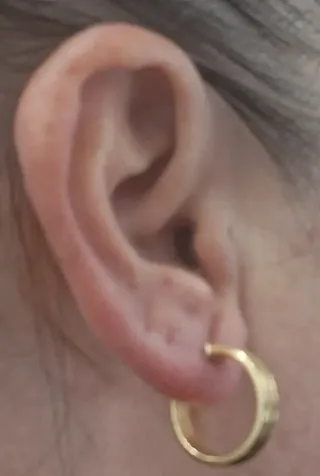 Pendientes Cuenca de Oro 18k, 1,86gr. Ref. G-129.