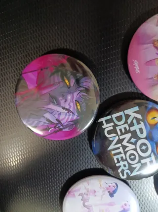 Set 5 Chapas Kpop Demon Hunters