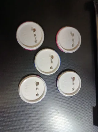 Set 5 Chapas Kpop Demon Hunters