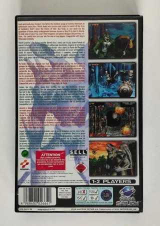 Crypt Killer Sega Saturn