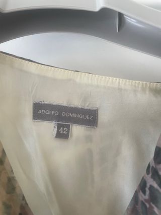 Vestido Adolfo Dominguez Talla M
