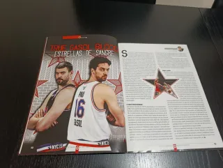 Revista Gigantes sobre los hermanos Gasol
