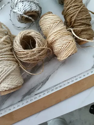 Lotes de Cuerdas y Rafia