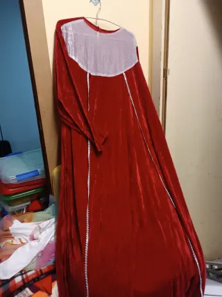 Vestido Princesa Medieval Rojo