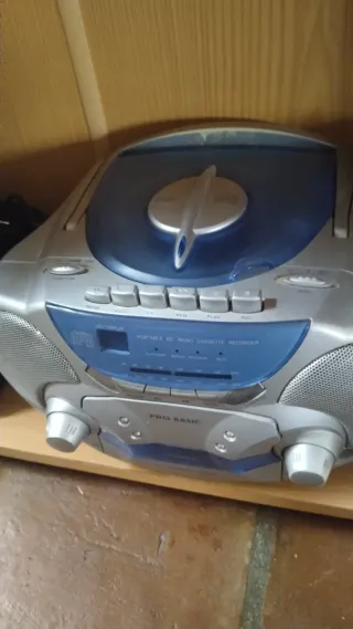 Radio Reloj Sunny Turbo 750 SML Negro