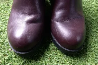 Botines marrones de tacón