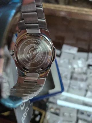 Reloj Breil Negro y Plateado