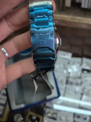 Reloj Breil Negro y Plateado