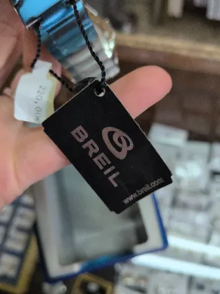 Reloj Breil Negro y Plateado