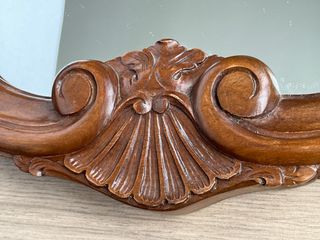 Espejo madera tallada estilo Luis XV/Rococó 73×52