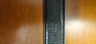 Cinturón Dorado Negro