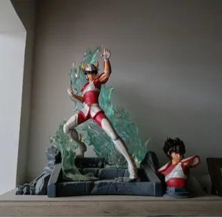 Figura Resina Caballeros Zodiaco