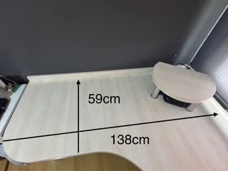 Escritorio de madera a medida