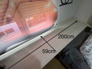 Escritorio de madera a medida