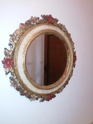 Mueble recibidor madera años 60