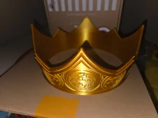 Corona Rhaenyra Targaryen Dorada