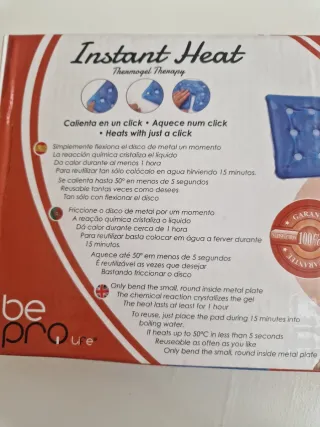 Cojín de calor multiusos Instant Heat